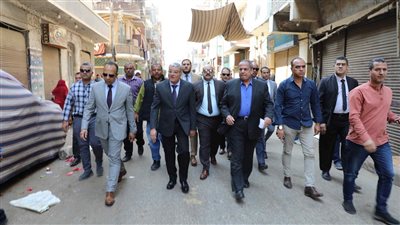 محافظ المنيا يوجه بمصادرة كميات من السلع الغذائية 