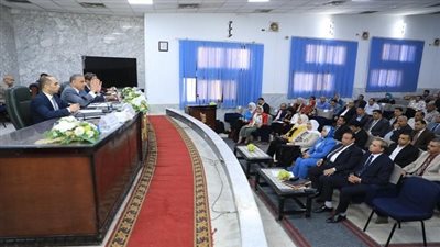  كواليس الجلسة النقاشية بشأن خطة التنمية المحلية المتكاملة لمراكز سوهاج 2030