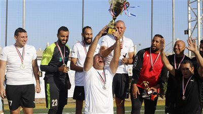 ختام فعاليات بطولة مصر الدولية لكرة القدم للرواد بالغردقة 2022