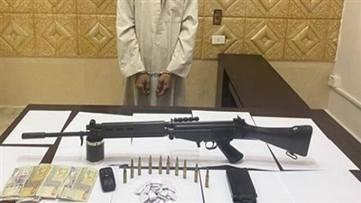 تفاصيل سقوط «العبيط» في قبضة المباحث وبحوزته أسلحة وذخيرة بحلوان