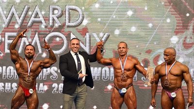 منتخب مصر لكمال الاجسام يواصل تألقه ببطولة العالم ٢٠٢٢