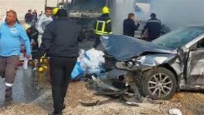 مصرع 8 أشخاص في حادث بشع بالبحيرة 