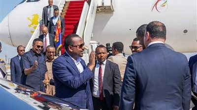 وصول رئيس وزراء إثيوبيا إلى شرم الشيخ لحضور مؤتمر المناخ