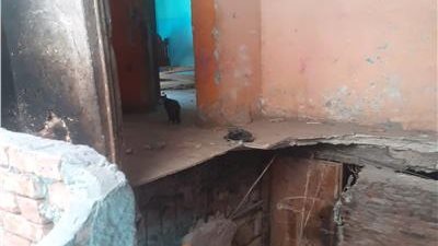 انهيار جدار منزل دون وقوع إصابات في القليوبية