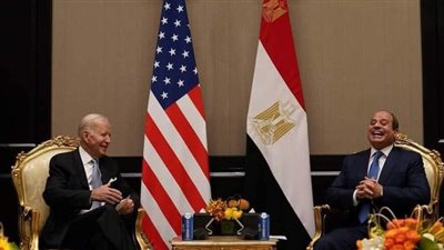الرئيس السيسي يلتقى نظيره الأمريكى جو بايدن