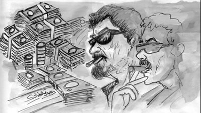 ضبط تاجرين مواد غذائية بتهمة بيع مخدرات تحت حماية مدرب كمال أجسام 