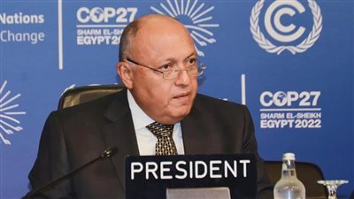 وزير الخارجية سامح شكري يستعرض رؤية مصر بشأن مفاوضات المناخ