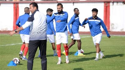 رمضان السيد يضع اللمسات النهائية علي خطة الاولمبي لمواجهة شبين