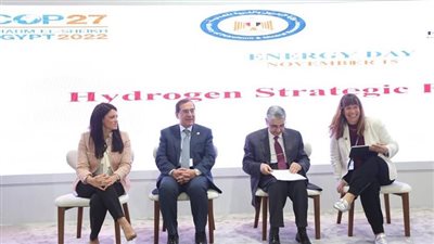 وزير البترول يعلن استراتيجية مصر للهيدروجين منخفض الكربون 