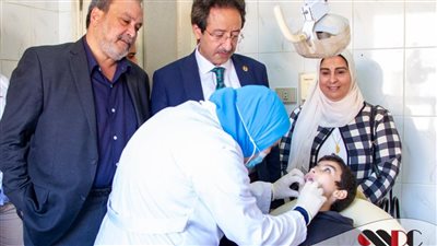  قافلة طبية لـ جامعة طنطا توقع الكشف الطبي على 1630مواطنا مجانا 