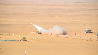 قوات الدفاع الجوى تنفذ التدريب المشترك 