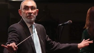 عبد الوهاب وبليغ والطويل في حفل القومية على المسرح الكبير بدار الأوبرا