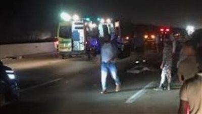  إصابة 4 أشخاص في انقلاب ميكروباص بالجيزة 