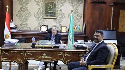 محافظ المنيا يستقبل وكيل وزارة الزراعة الجديد لبحث الملفات العاجلة 