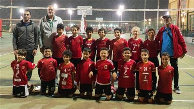 الأهلي يفوز على الزهور في دوري البراعم لكرة الطائرة