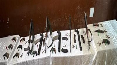 الداخلية تضبط 54 متهمًا من تجار الكيف والأسلحة النارية بأسيوط