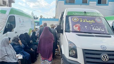 لليوم الثالث.. الكشف على 1072 مريضا في قافلة مجانية بـ«أم الرزق» في الدقهلية