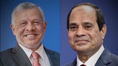 الرئيس عبد الفتاح السيسي يستقبل الملك عبد الله الثاني عاهل الأردن
