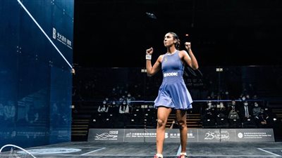 دجلة يقترب من بطولة جديدة بعد تأهل هانيا الحمامي لنهائي هونج كونج