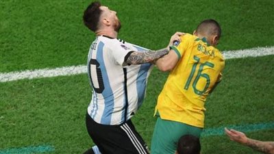ميسي يسجل في تقدم الأرجنتين على أستراليا فى ثمن نهائي كأس العالم
