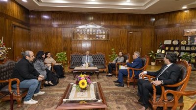 تفاصيل لقاء رئيس جامعة طنطا ووفد الجامعة الأمريكية بالقاهرة