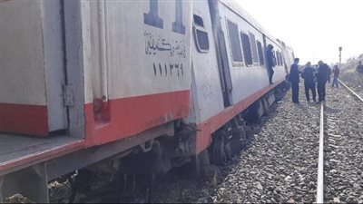 حادث مؤسف لقطار «بورسعيد - سوهاج» بمحطة القنطرة غرب بالإسماعيلية