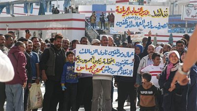 عمال نادي الزمالك يطالبون تدخل الرئيس السيسي لهذا السبب ! 