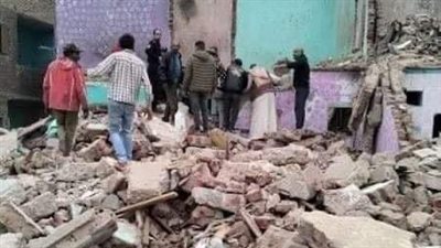 انهيار سقف منزل بمحافظة دمياط يتسبب فى مصرع شخصين