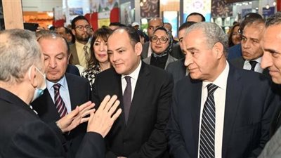 وزيرا التموين والتجارة يفتتحان معرض فوود أفريكا للصناعات الغذائية