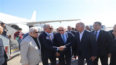 محافظ جنوب سيناء يستقبل وزير القوى العاملة بمطار شرم الشيخ