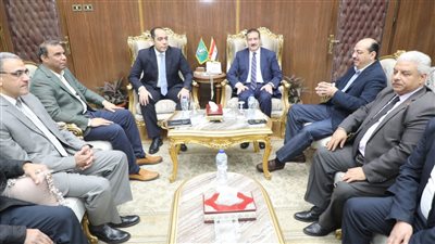 تفاصيل اجتماع محافظ المنوفية مع وفد وزارة التخطيط وبنك الاستثمار القومي