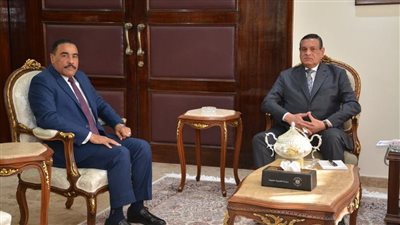 وزير التنمية المحلية يستقبل محافظ مطروح لمتابعة تنفيذ المشروعات التنموية و