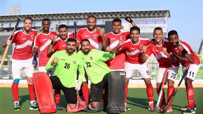 منتخب مصر يحجز بطاقة التأهل إلى كأس العالم للهوكي الخماسي ٢٠٢٤