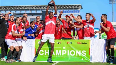 وزير الرياضة يهنئ منتخب الهوكي لفوزه ببطولة إفريقيا للخماسي والتأهل لكاس العالم