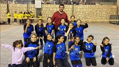 فتيات التجمع يفزن على بتروسبورت في دوري براعم كرة الطائرة