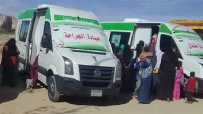 اليوم.. الصحة تطلق 4 قوافل طبية مجانية ضمن مبادرة حياة كريمة 
