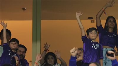 كيف أثار نجل ميسي حماس والده قبل نهائي كأس العالم؟