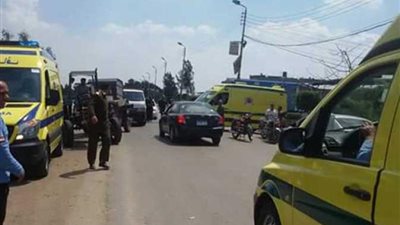  بالأسماء إصابة 7 أشخاص من أسرة واحدة فى حادث انقلاب ملاكي بالمنيا 