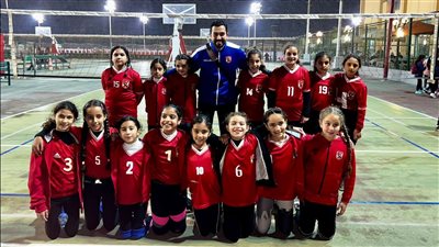 فتيات الأهلي يحققن الفوز الخامس على التوالي في دوري براعم الطائرة 