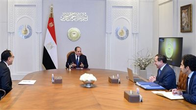  الرئيس السيسي يتابع جهود الدولة للبحث والاستكشاف للغاز والبترول