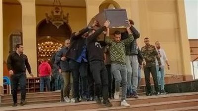 غياب نجوم الفن عن جنازة المنتج محمد عمارة (صور)