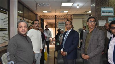 نائب محافظ المنيا يتابع منظومة استصدار تراخيص البناء الجديدة بالمركز التكنولوجي