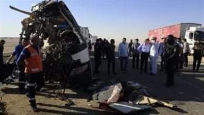 حادث مروع لمزارعين على الطريق الصحراوي بالمنيا.. اعرف التفاصيل