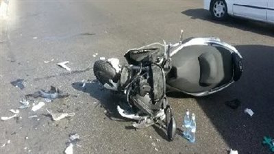  بالأسماء.. مصرع زوجين في انقلاب دراجة نارية بالمنيا 