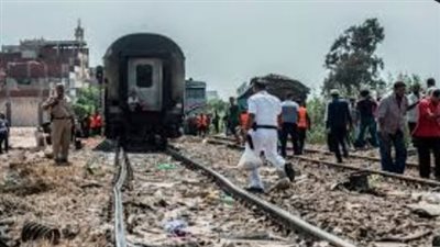 قطار ينهي حياة شاب عند مزلقان كوبري دشنا بقنا 