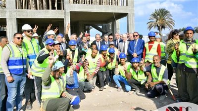 تفاصيل تفقد وزير الاتصالات أعمال الإنشاءات بمركز إبداع مصر الرقمية بجامعة طنطا