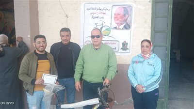  تسليم 54 دراجة لأبناء الشهداء بنادي المنيا الرياضي 