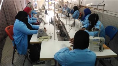 القوى العاملة: بدء التدريب المهنى على التفصيل والحياكة وأعمال الكهرباء بكفر الشيخ