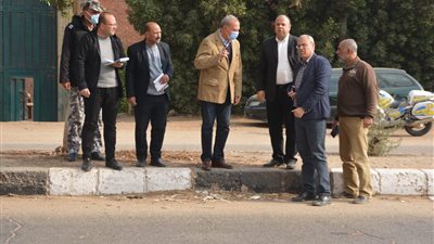 إزالة فورية لتعديات على الأراضي الزراعية بالقليوبية