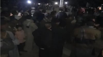 أهالي المنيا يشيعون جثماني ضحيتي حريق الأردن لمثواهما الأخير